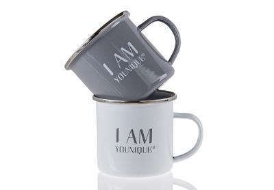 Emaille Tasse YOUNIQUE